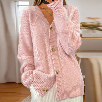 Éloise | Cable-Knit Cardigan