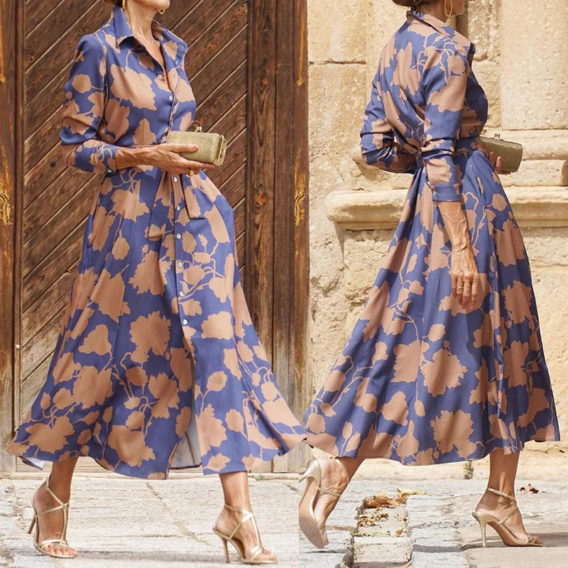 Élise | Elegant long-sleeved dress