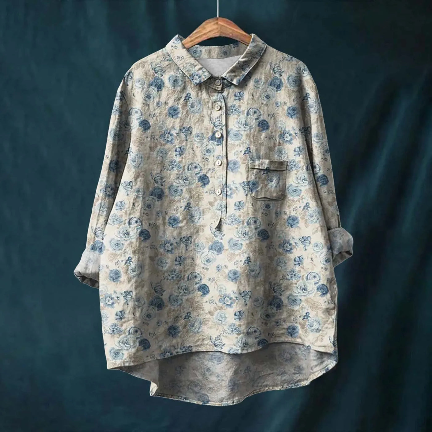 Natasha | Elegant Floral Blouse