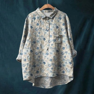 Natasha | Elegant Floral Blouse