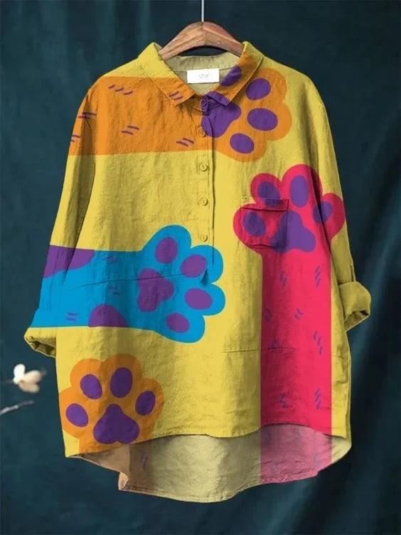 Urulu | Cat Art Blouse