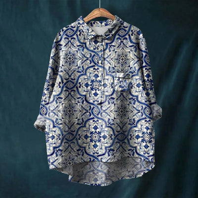 Natasha | Elegant Floral Blouse