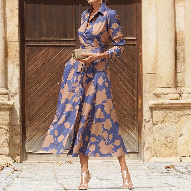 Élise | Elegant long-sleeved dress