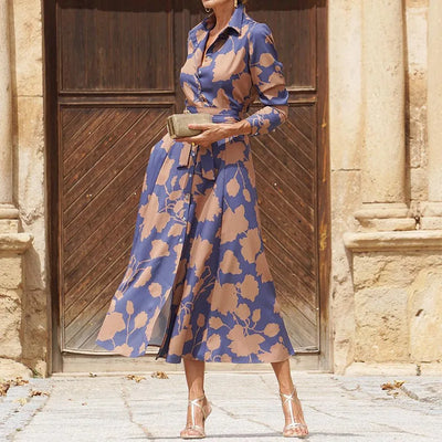 Élise | Elegant long-sleeved dress
