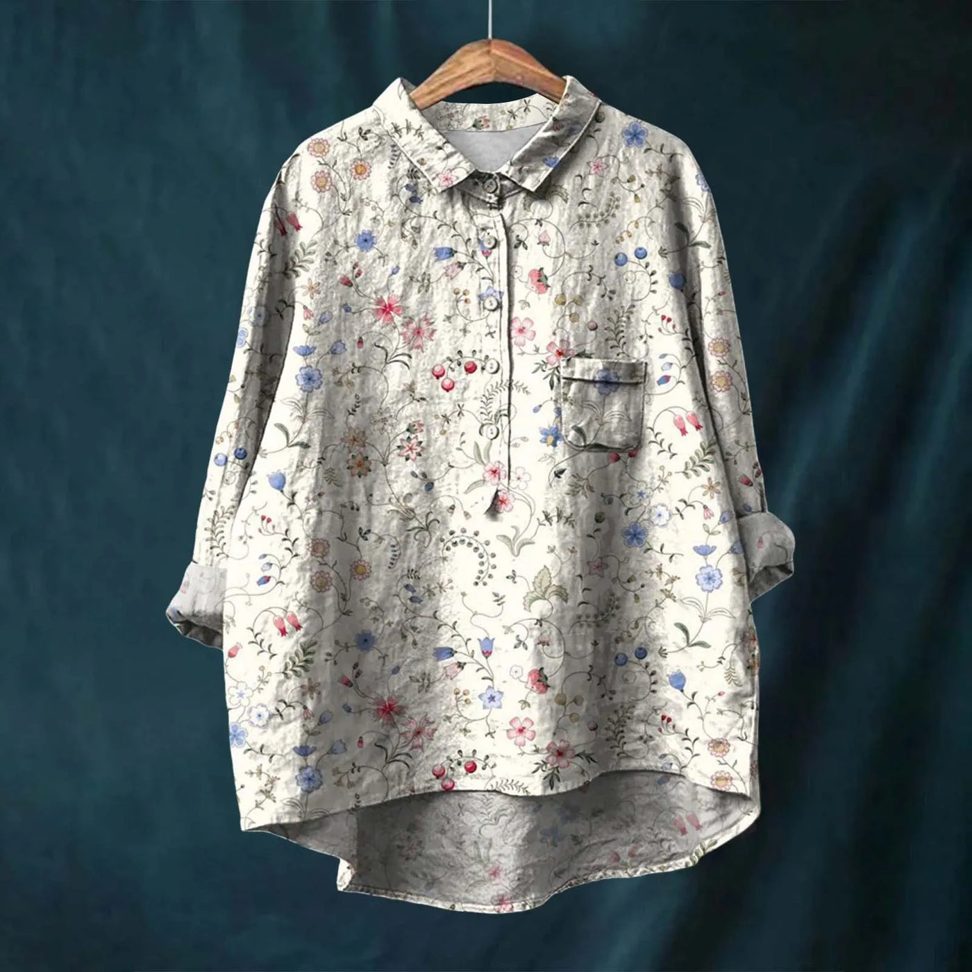 Natasha | Elegant Floral Blouse