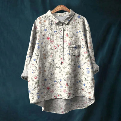 Natasha | Elegant Floral Blouse