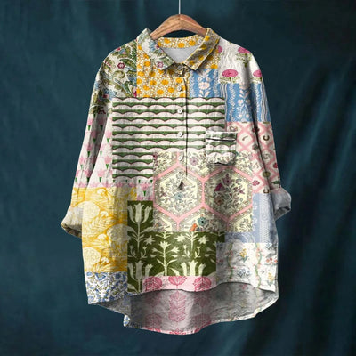 Natasha | Elegant Floral Blouse