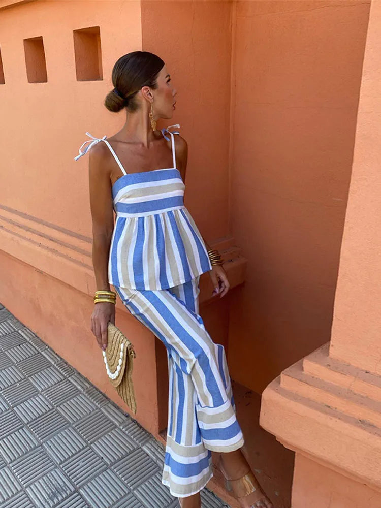 Hanne™ | Patterned Summer Trousers