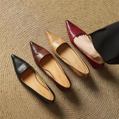 Anok - Refined Leather Heels | Premium Edition