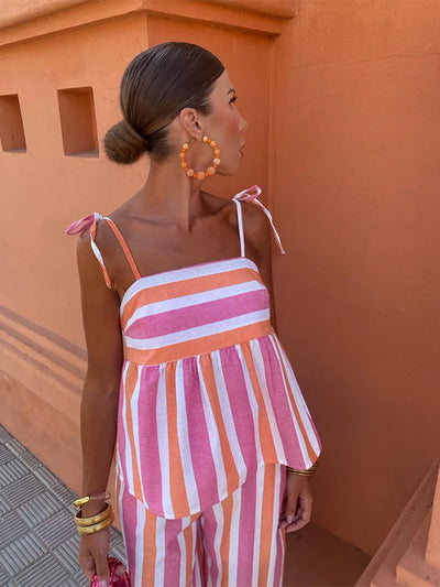 Hanne™ | Patterned Summer Trousers