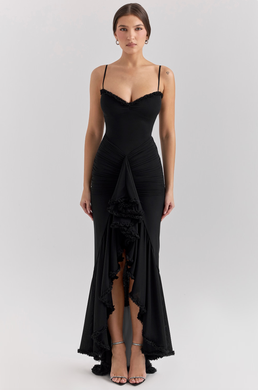 Elma | Ruffled Dress