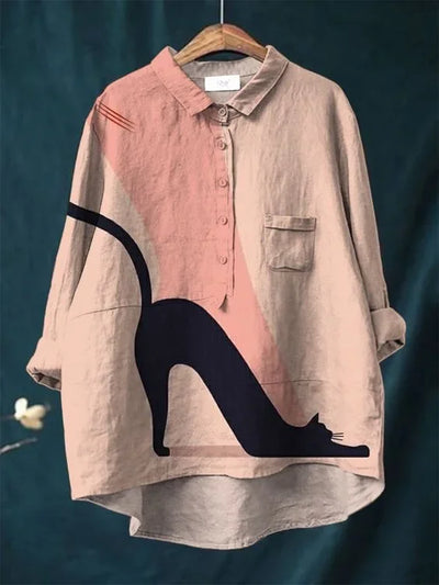 Urulu | Cat Art Blouse
