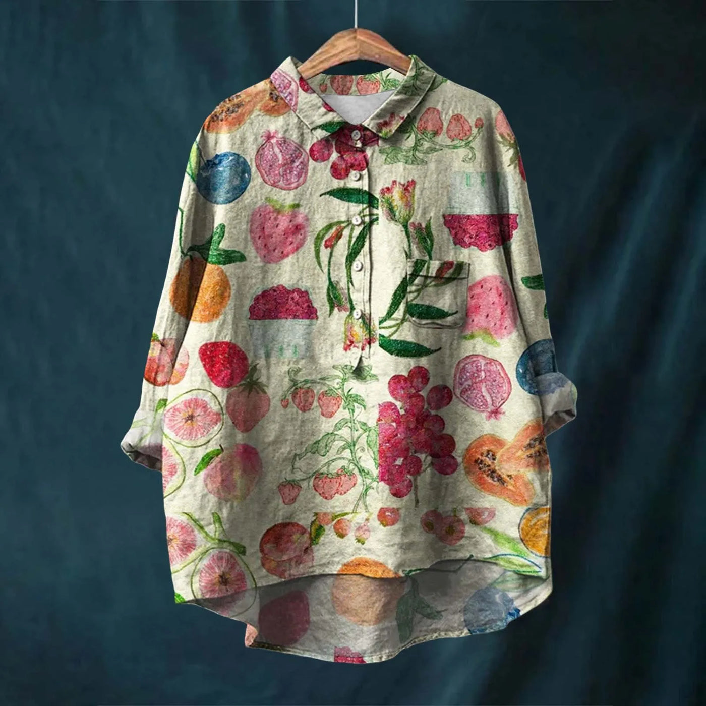 Natasha | Elegant Floral Blouse