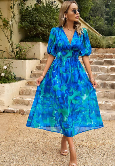 Flore | Elegant Floral Dress