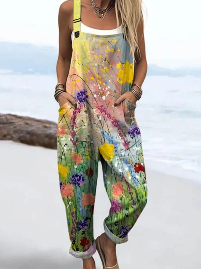 Dasi™ – Artistic Cotton Jumpsuit
