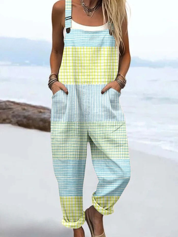 Elly™ – Artistic Cotton Jumpsuit