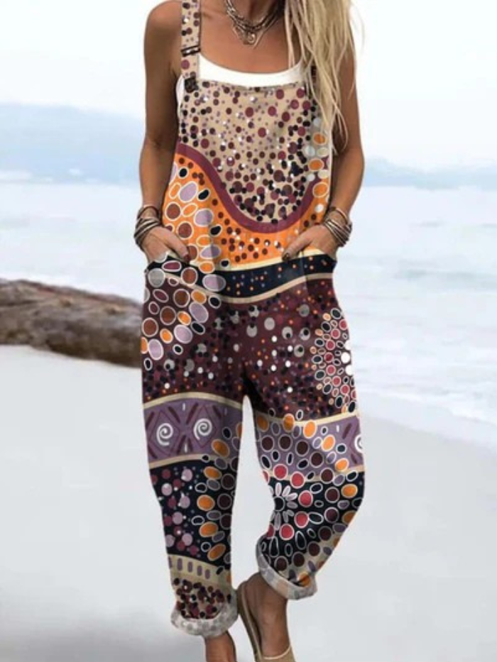 Katherina™ – Artistic Cotton Jumpsuit