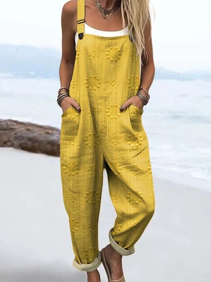 Petra™ – Artistic Cotton Jumpsuit