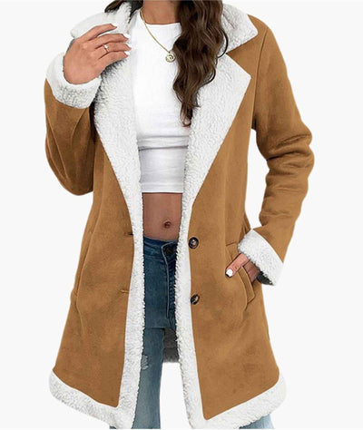 Amelia | Sherpa Fur Coat