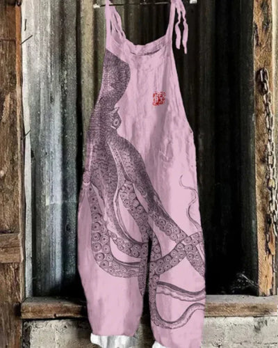 Marini™ | Wide Octopus Print Jumpsuit