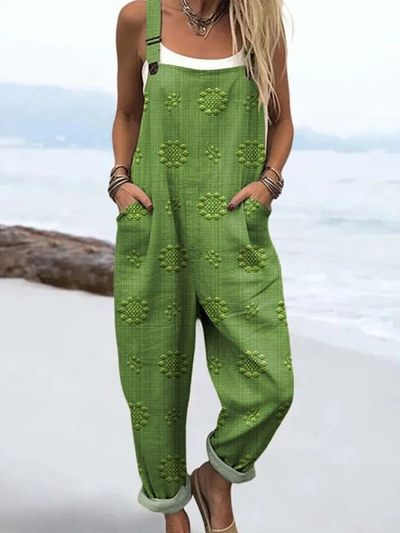 Petra™ – Artistic Cotton Jumpsuit
