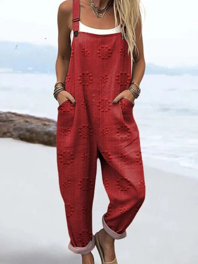 Petra™ – Artistic Cotton Jumpsuit