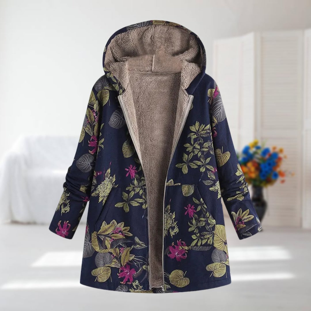Flora | Warm Softly Lined Hoodie