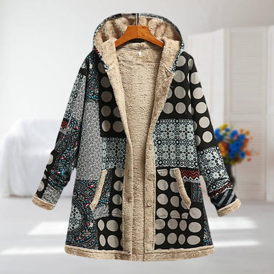 Flora | Warm Softly Lined Hoodie