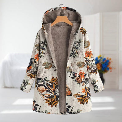Flora | Warm Softly Lined Hoodie