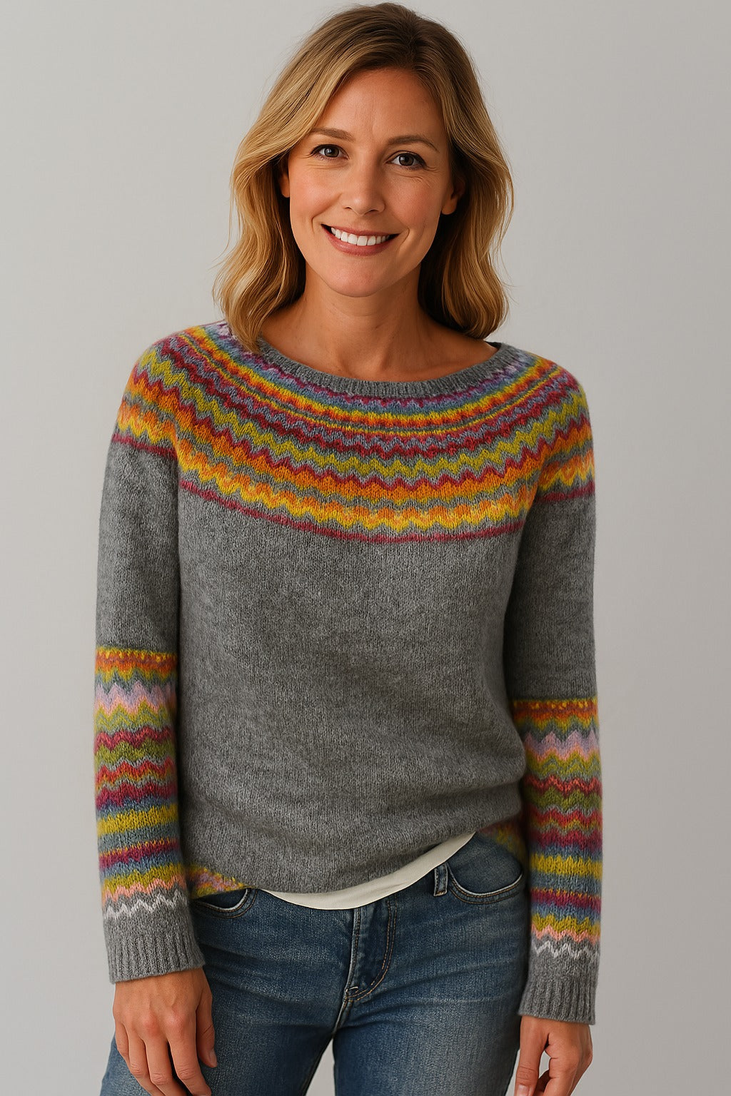 Lucie | Retro Winter Sweater