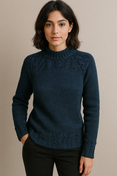 Bernadette | Vintage roll-neck sweater