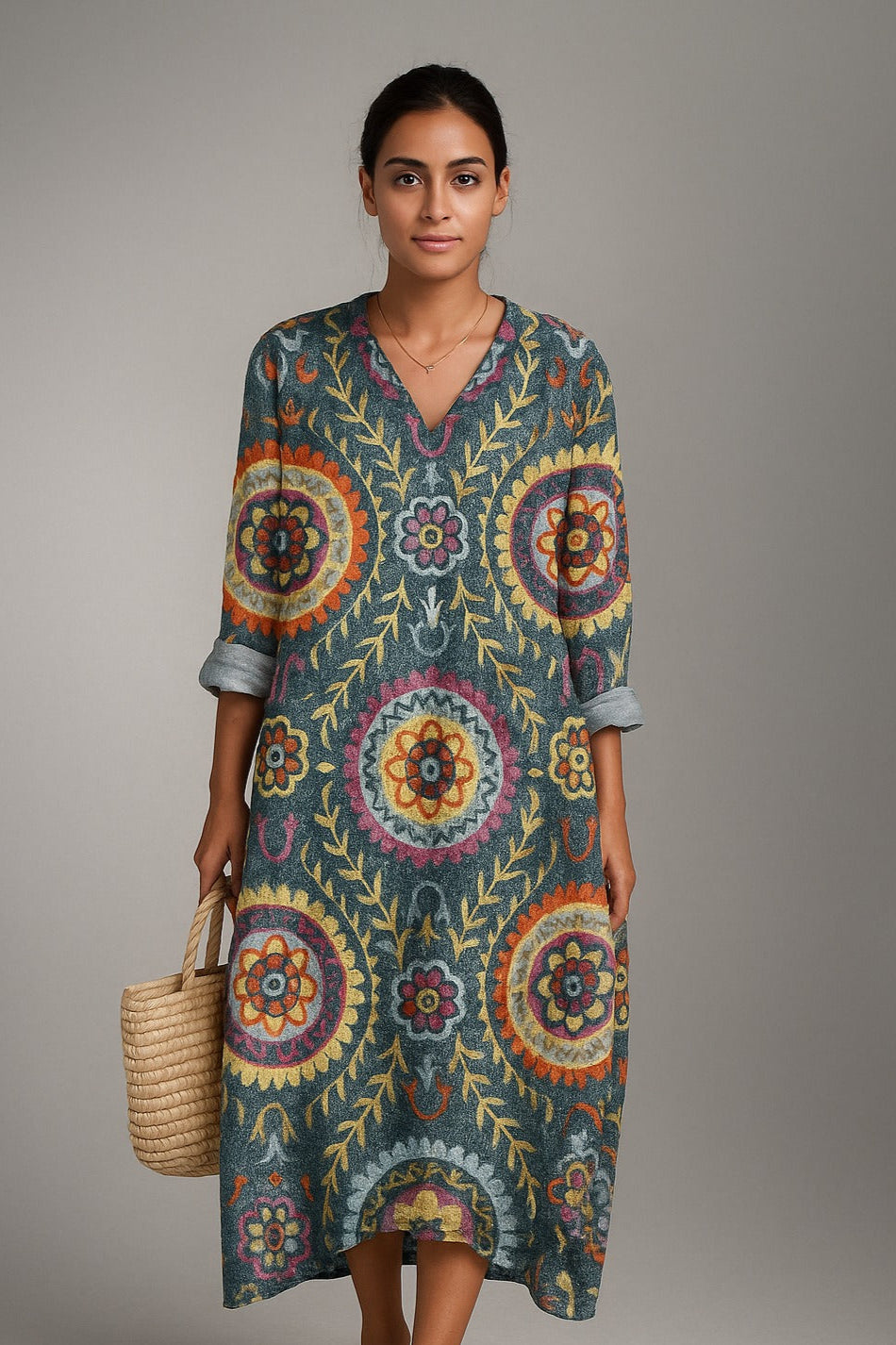 Maxine™ | Elegant Geometric Dress