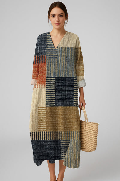 Julie™ | Elegant Geometric Dress