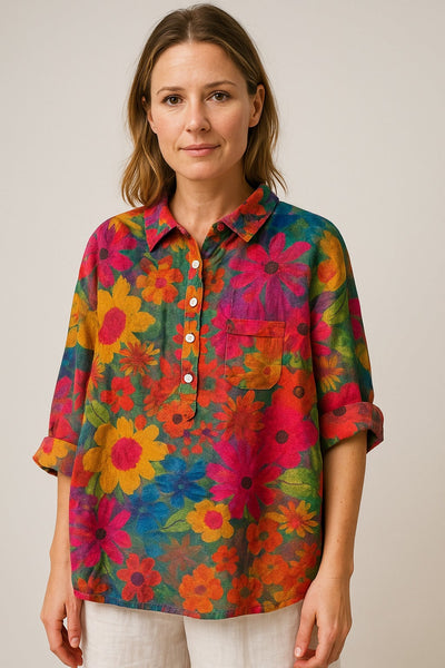 Beata Butik® | Classic Floral Blouse
