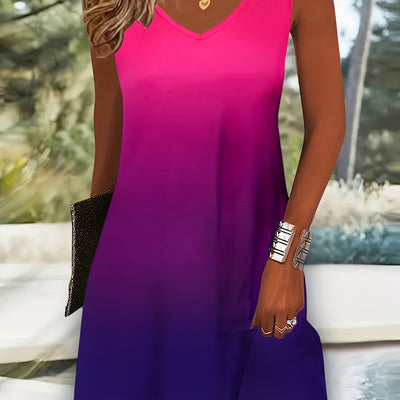 Wika | Summer Dress with Gradient
