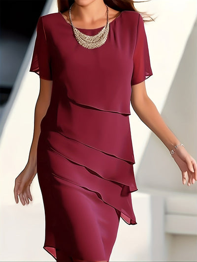 Celina | Elegant Chiffon Dress