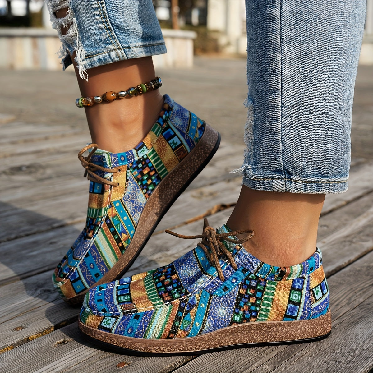 Isla | Colourful Retro Shoes
