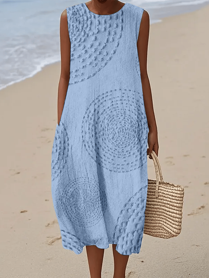 Beata Butik® | Elegant Geometric Dress