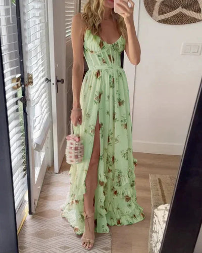 Sonja | Midi Dress in Floral Pattern