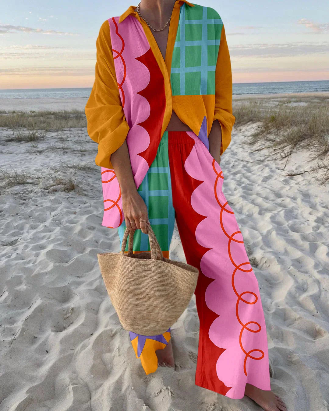 Arianna™ | Multicoloured Printed Set