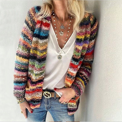 Luna | Striped Cardigan