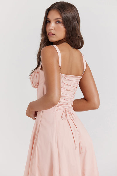 Elea | Midi Dress with Corset