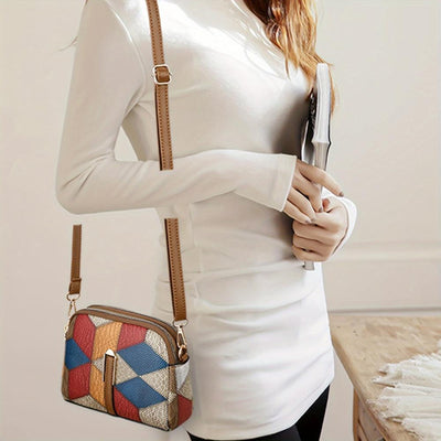 Clio | Mini Crossbody Patchwork Bag