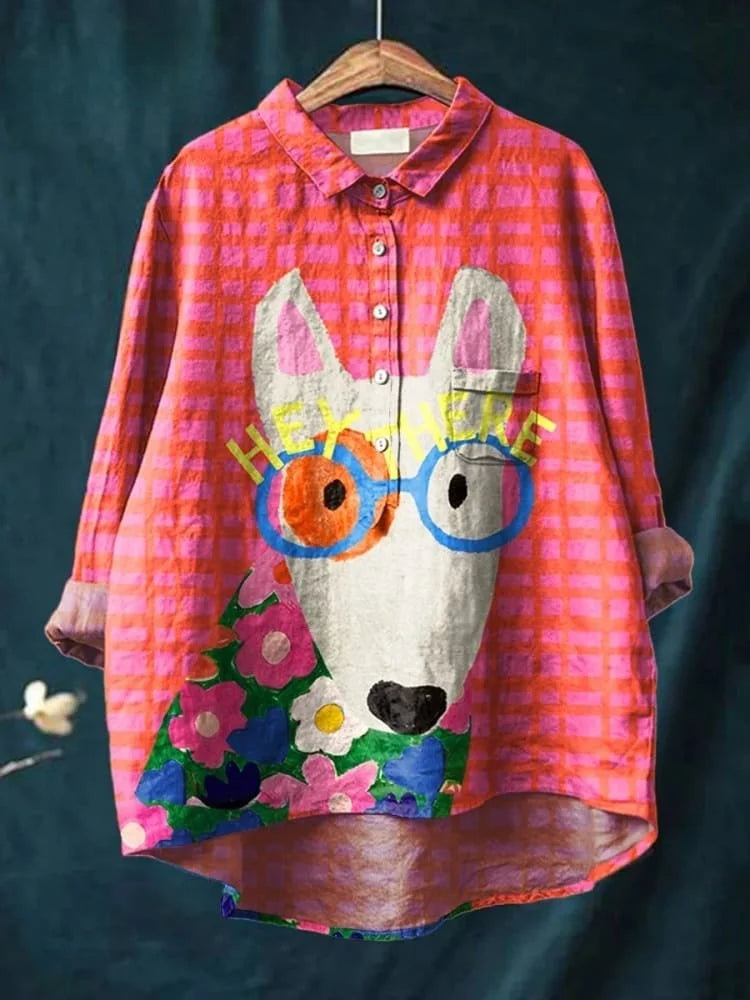 Mei | Dog Art Blouse
