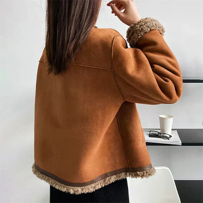Rosalie | Button-up Sheepskin Gilet