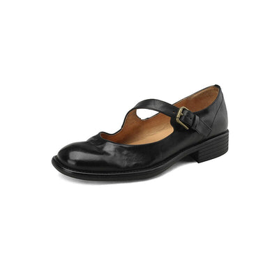 Anita™ | Handmade Soft Mary Jane Flats