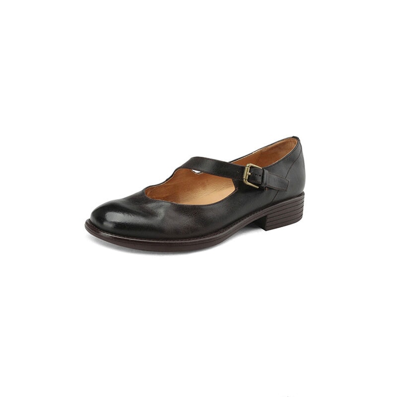 Anita™ | Handmade Soft Mary Jane Flats