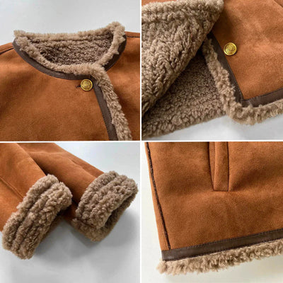Rosalie | Button-up Sheepskin Gilet