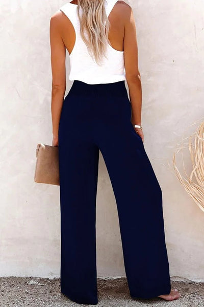 Riana™ | High-Waisted Loose Trousers