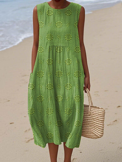 Beata Butik® | Elegant Geometric Dress